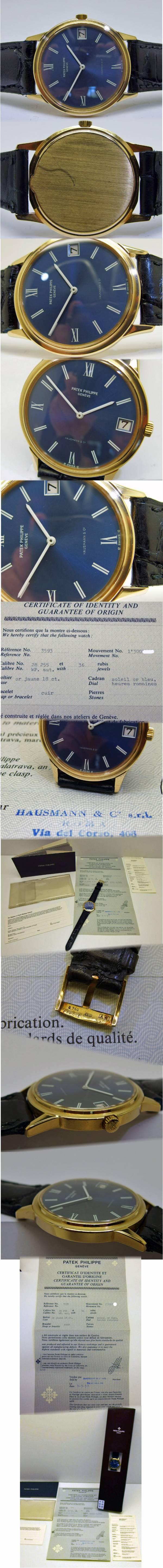 Patek Philippe HAUSMANN Co CALATRAVA Referenz 3593
